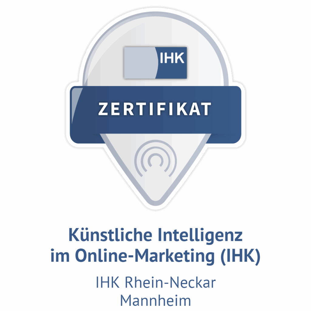 Badge IHK bestandene Prüfung