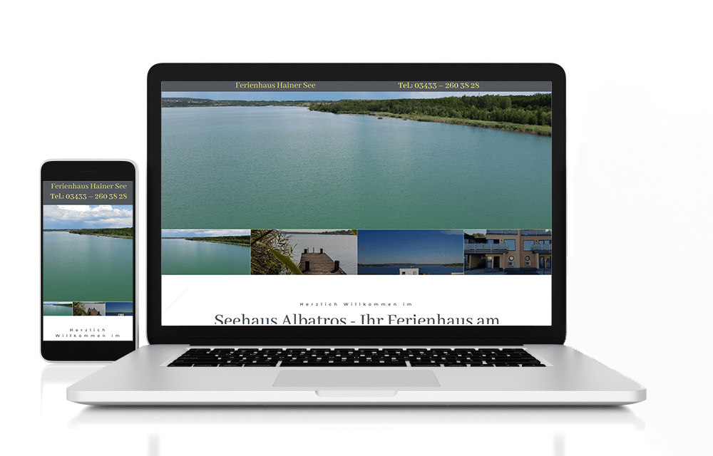 Webseiten-Erstellung Referenz Seehaus Albatros