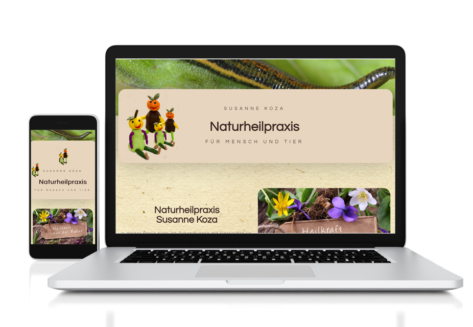 Referenz Webdesign Naturheilpraxis